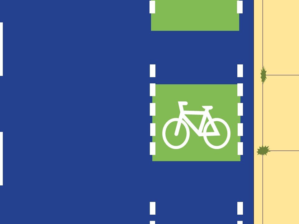 Green Bike Lane