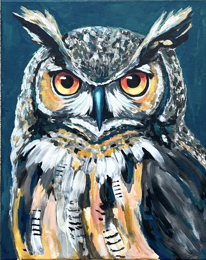 owl painting event