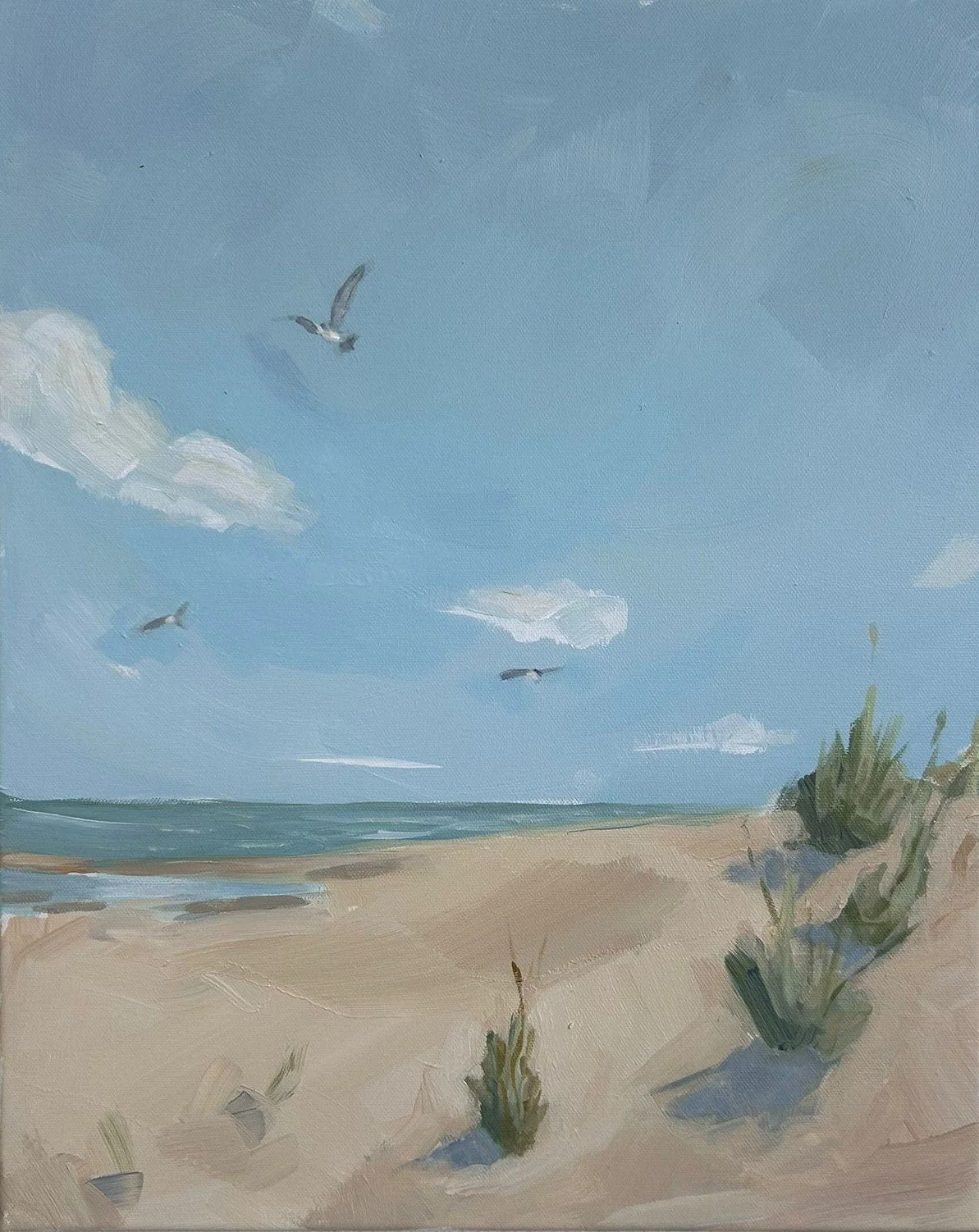 scandi beach PAINTING EVENT