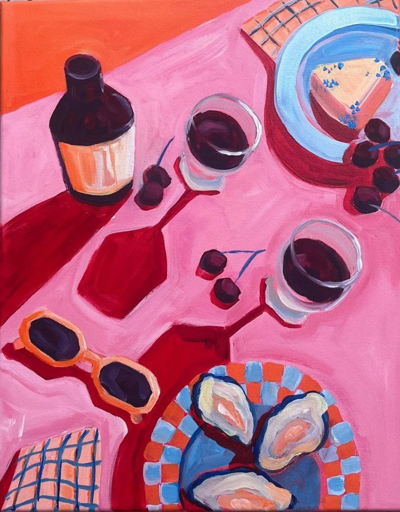 aperitivo painting event