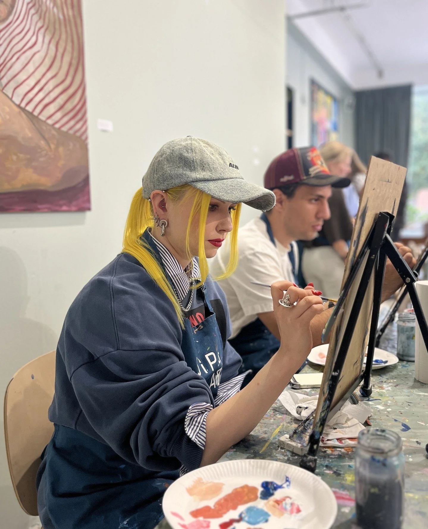 For all our artists that don't want to follow guidance from an artist! Drop in every Thursday 16-19!⁠ 🎨⁠
⁠
#sipandcreatemalmo #paintingevent #artnight #sipandcreate #painting #sipandpaint #malmoart #artinmalmo #kickoff #teambuilding #paintparty #pai