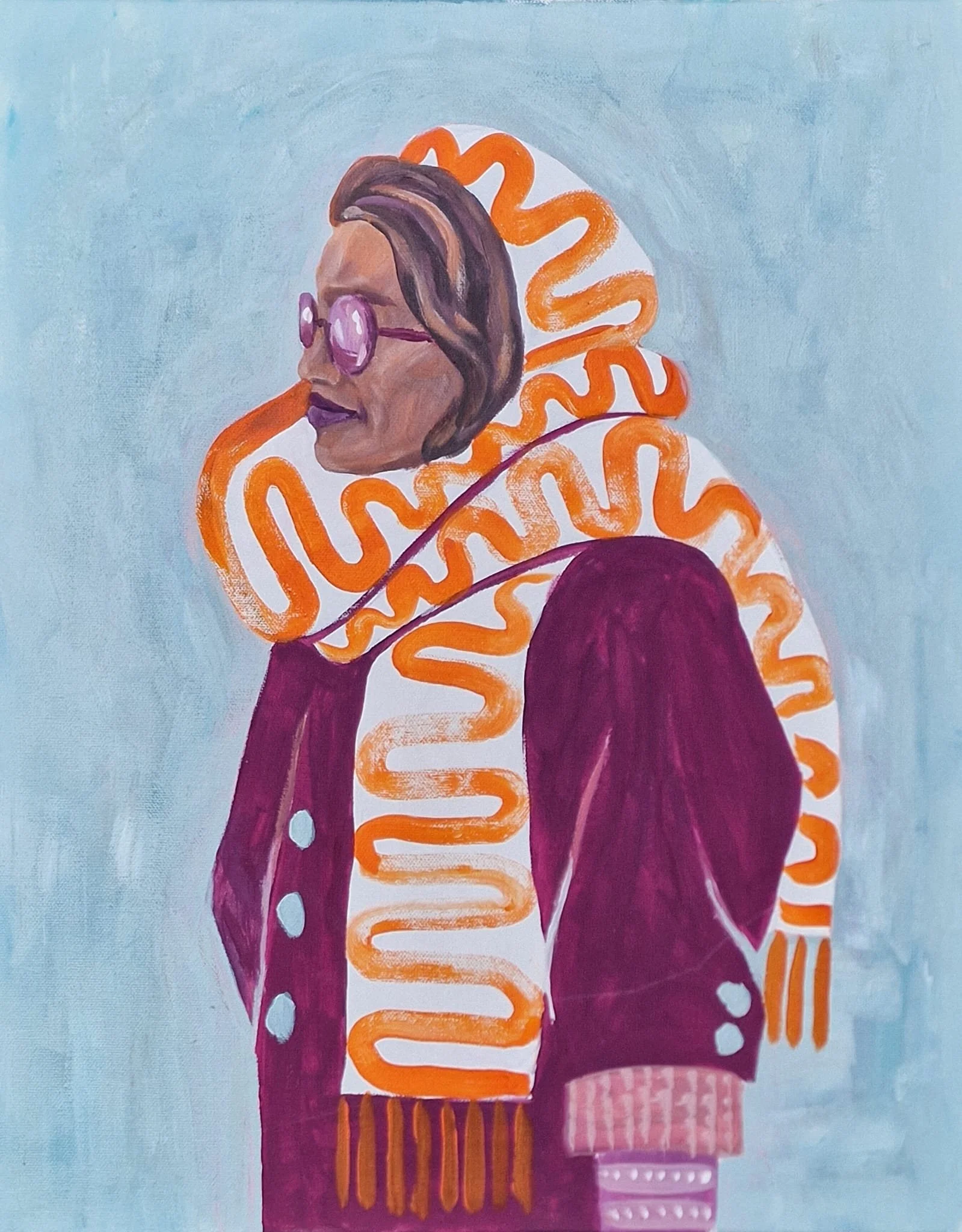 scarf season Painting Event 