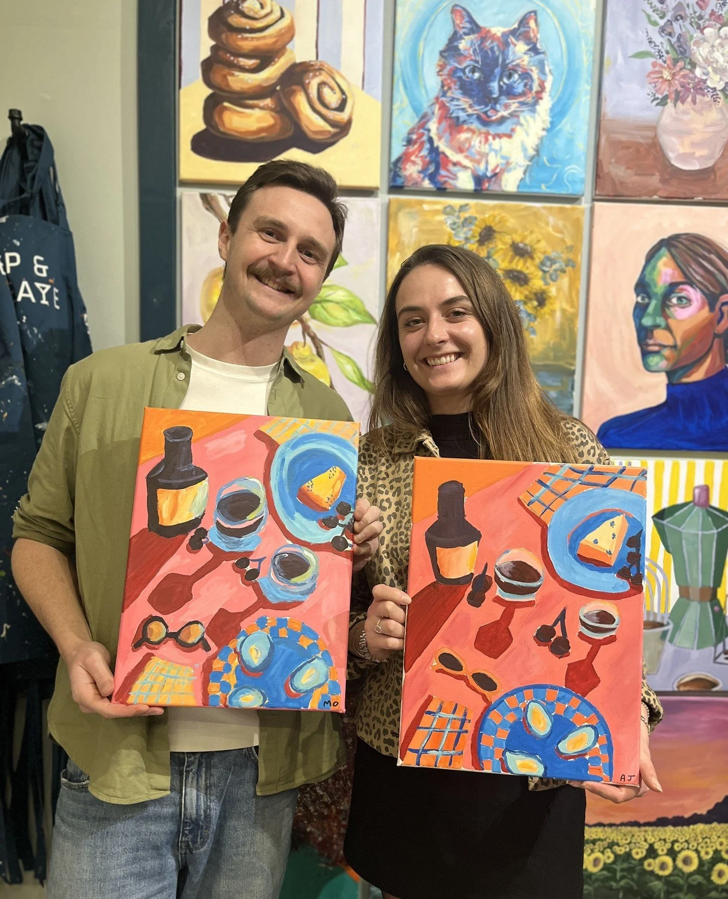 Valentines Paint and Date ⁠
⁠
Check the result of these awesome paint dates, whether it is a friend, family member or a  we assure you it is an experience worth doing together. ⁠
⁠
⁠
#sipandcreatemalmo #paintingevent #artnight #sipandcreate #painting