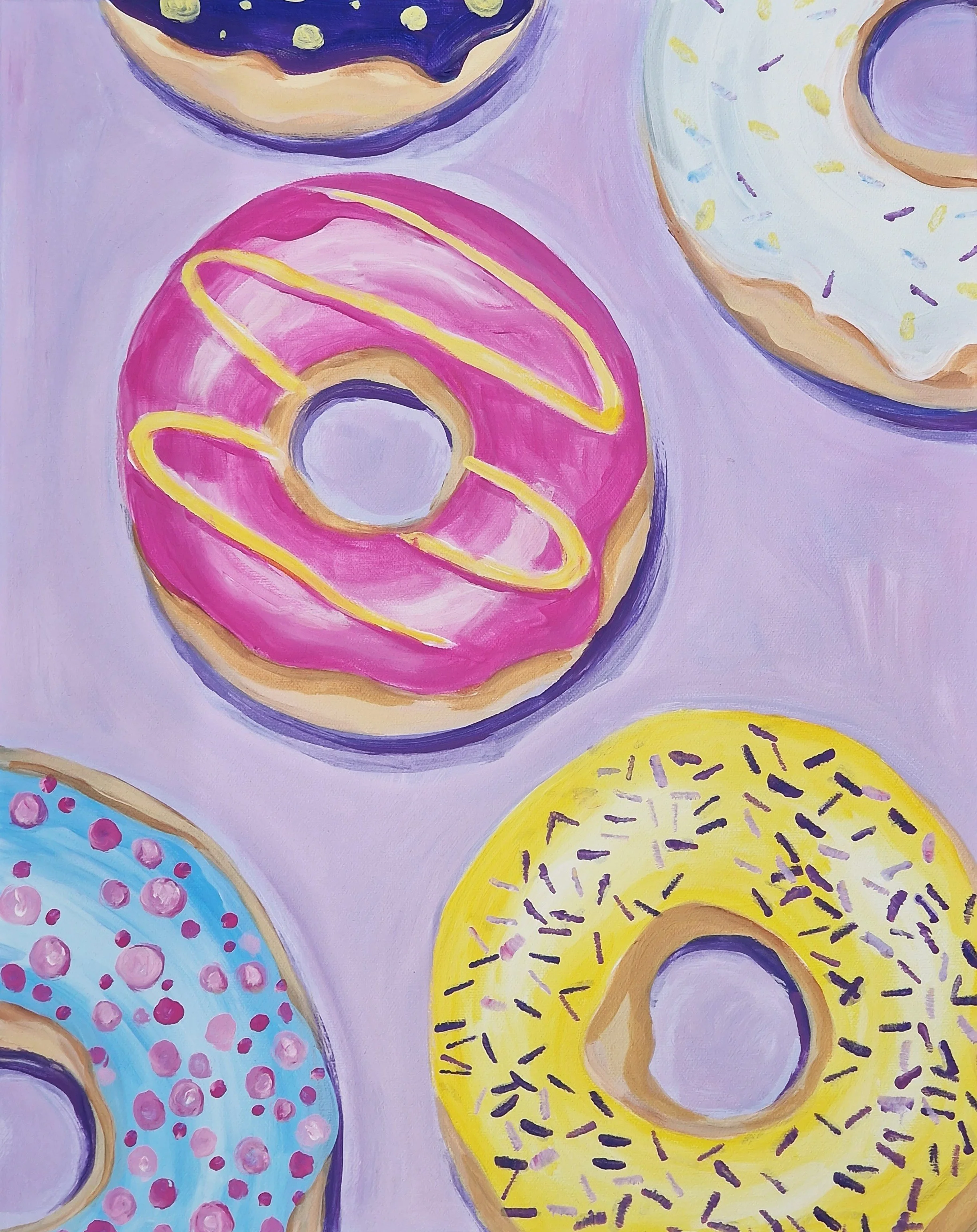 DONUTS painting event