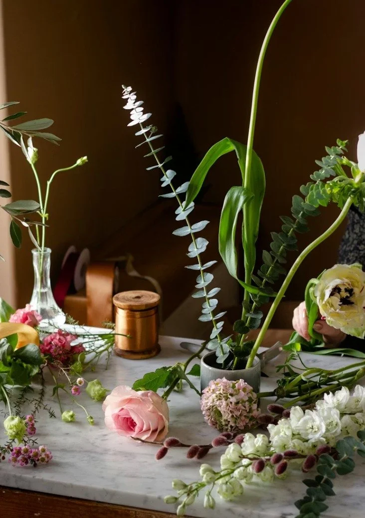 flower-binding workshop 