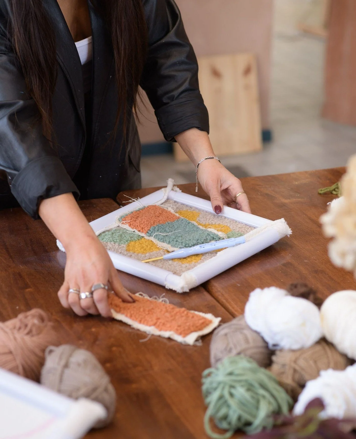 Missed the last spot at the previous punch needling workshop? Not to worry, the workshop will run again on the 22nd of march! ⁠
⁠
⁠
#sipandcreatemalmo #paintingevent #artnight #sipandcreate #painting #sipandpaint #malmoart #artinmalmo #kickoff #teamb