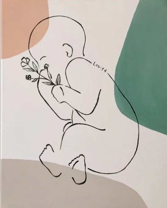PAINT YOUR NEWBORN - BRING YOUR BABY