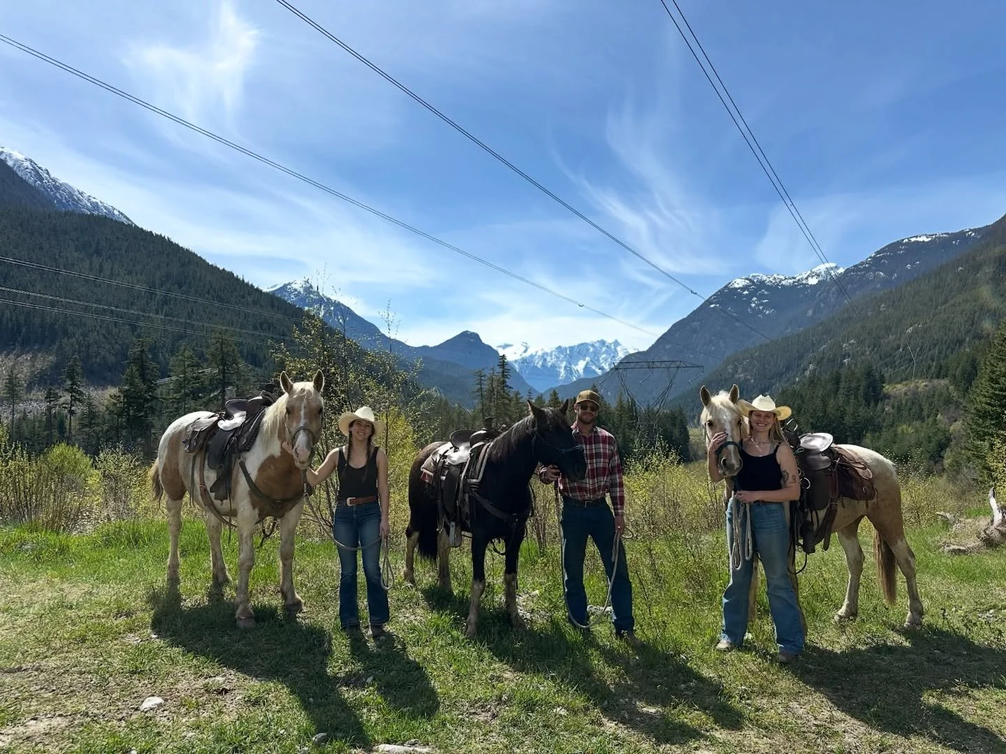 Horses-in-training, Canvas, Goose and Cash took to the hills for their first mountain ride this week and impressed us immensely. Cool, calm and collected, they&rsquo;ll one day make great guest horses, but for now, they&rsquo;ll stay in training a bi