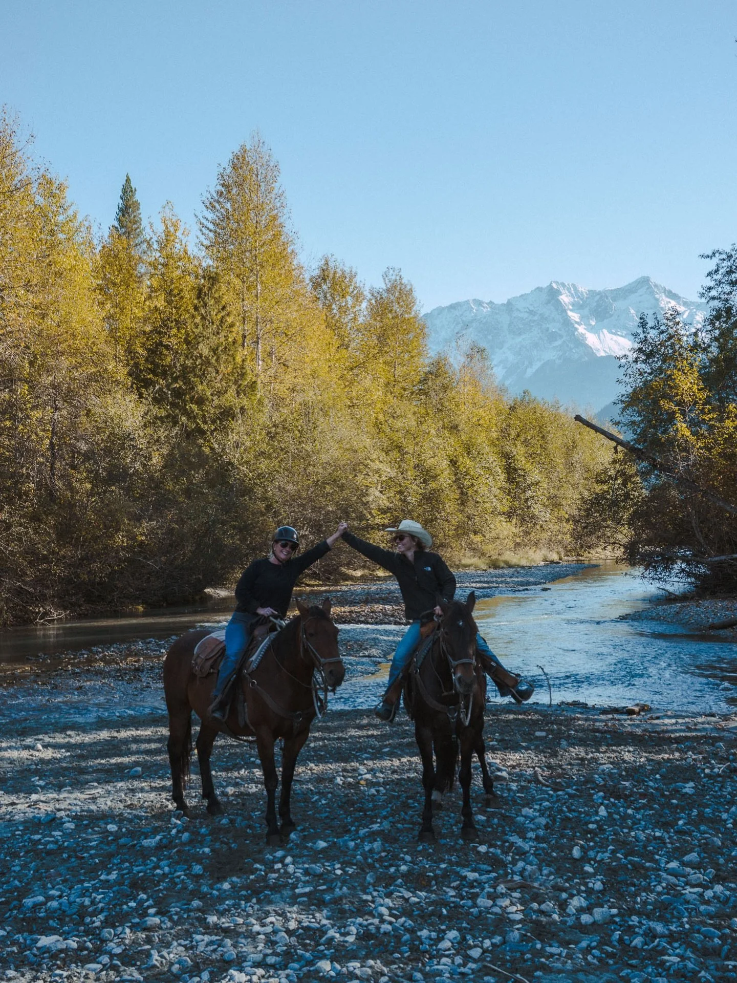 Celebrate Mother&rsquo;s Day on horseback! Bring your mom out for a day amongst the farm fields or mountain trails. She deserves an adventure ❤️
