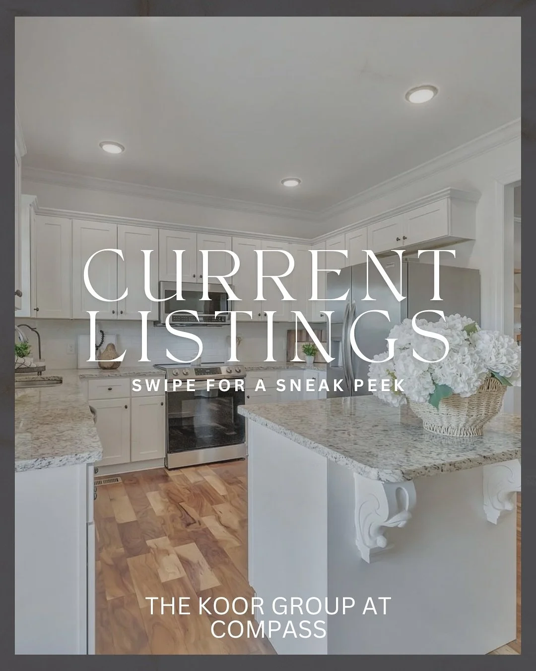 Current listings from us at The KOOR Group at Compass. From cozy first time purchase properties to luxurious estates… we are here to help you find the perfect place to call home. 
Amy Rooks
The KOOR Group at Compass Real Estate Nashville&nbs