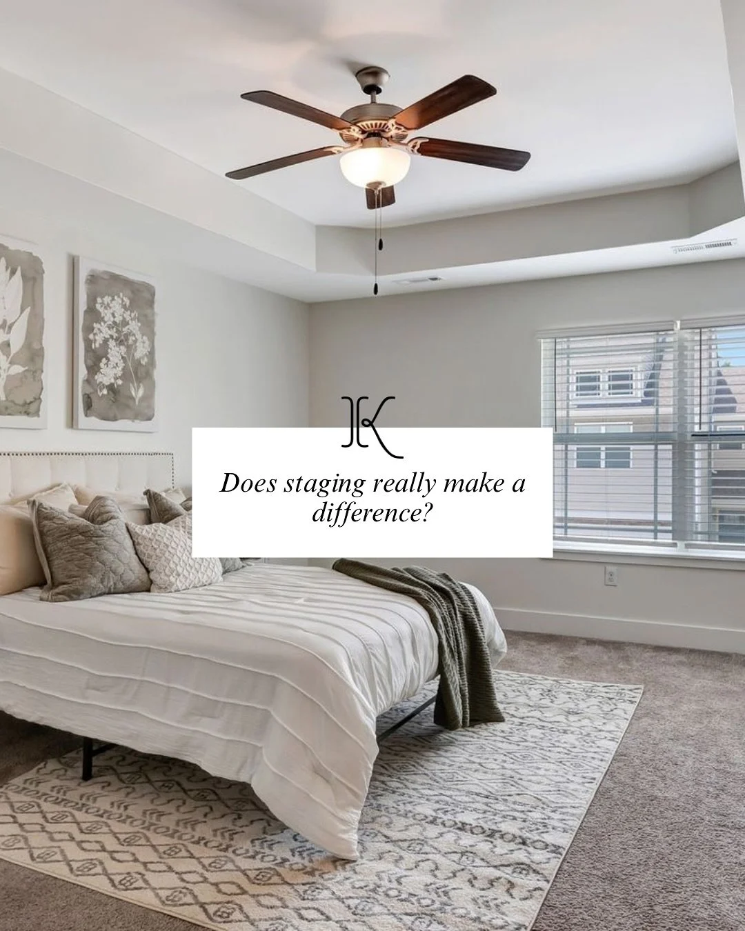 💡 Does staging your home really make a difference?
Absolutely — and here’s why 👇
Staging helps buyers connect emotionally with a home the moment they walk through the door. It highlights each room’s purpose, creates warmth, and