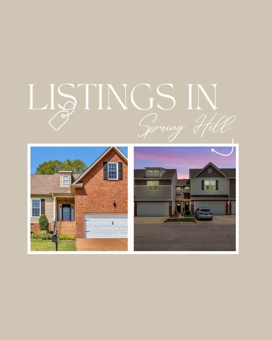 Affordable, stylish, and in the heart of Spring Hill—these KOOR Group listings are perfect for first-time homeowners or anyone looking to downsize without sacrificing comfort. Nestled in a prime location with quick access to I-65, each home is