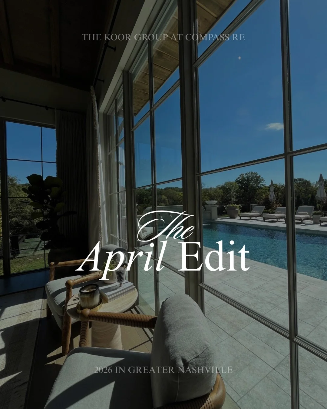 The April Edit &mdash; The Koor Group

Your monthly glance into the past 30 days in Nashville&mdash;from market movement to what&rsquo;s new around the city, plus a special collaboration from our team.

Whether you&rsquo;re keeping a pulse on the mar