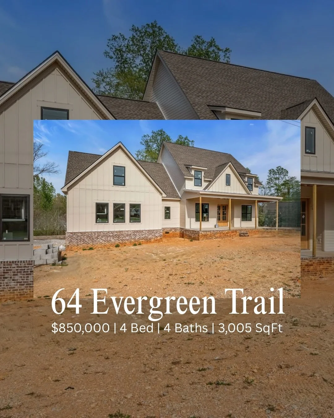 Absolutely stunning custom build by KOOR CUSTOM HOMES in a beautiful community in Burns&mdash;and the location truly speaks for itself. Just minutes to I-40, yet privately set on nearly an acre, this home offers the perfect balance of convenience and