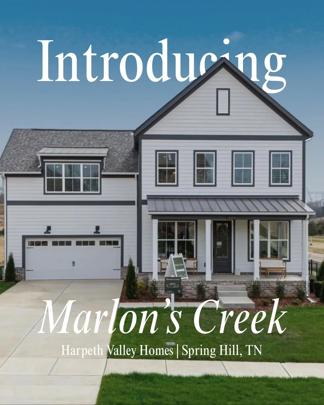 Welcome to one of the best opportunities in Spring Hill right now 🤍

The Koor Group x Harpeth Valley Homes collaboration is bringing something special&mdash;brand new construction, thoughtfully designed, and just 2 minutes from I-65. Meet the Greete