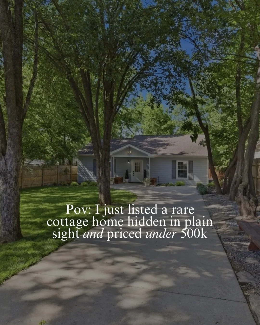 300 Timmons Street &mdash; the hidden cottage-style gem tucked away in the heart of Nashville, Tennessee under $500K.

Tucked behind a private gated entrance in sought-after Woodbine, this move-in ready home feels like your own secret garden in the m