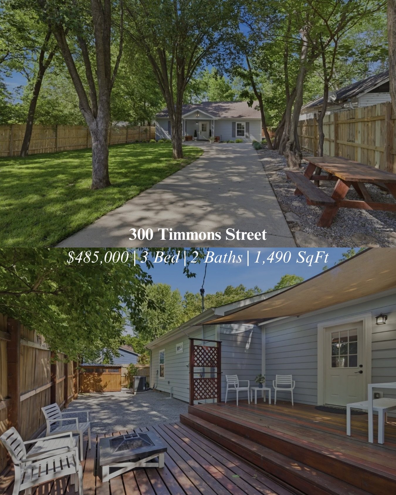 NOW UNDER CONTRACT! A private gated entrance. Mature trees. A park-like setting that makes you forget you&rsquo;re in the middle of Nashville. 🌿🏡
300 Timmons Street is one of those homes you have to see to believe &mdash; tucked away in Woodbine wi
