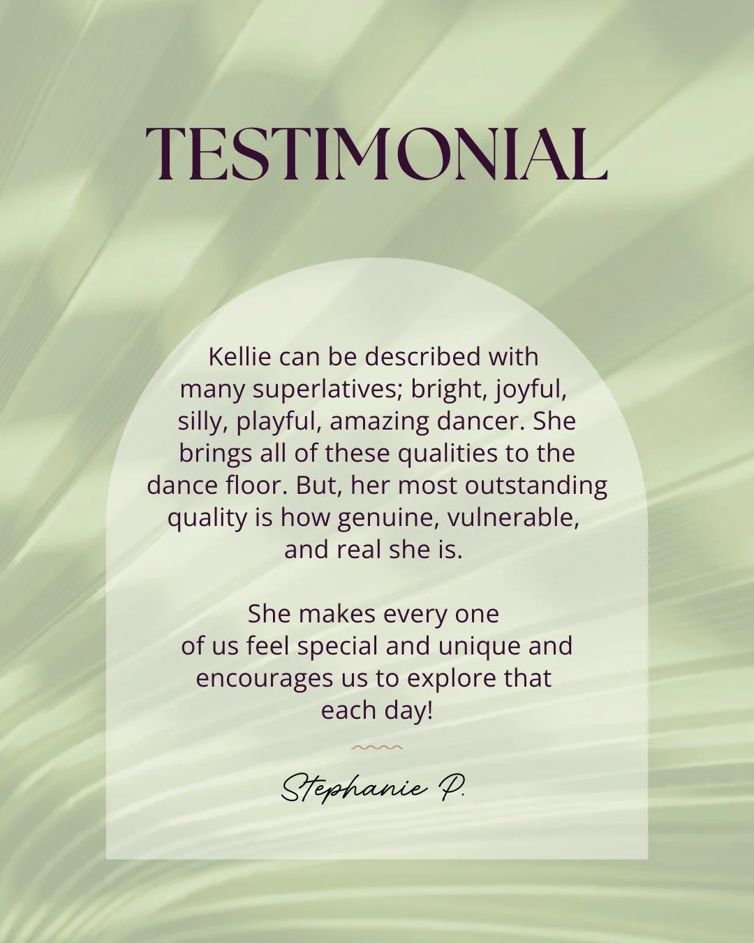 💖 In Their Words 💖⁠
⁠
There&rsquo;s nothing more rewarding than hearing how Nia&reg; touches someone&rsquo;s life. Every class, retreat, and training is a shared journey&mdash;and your stories remind me why I do what I do.⁠
⁠
To everyone who dances