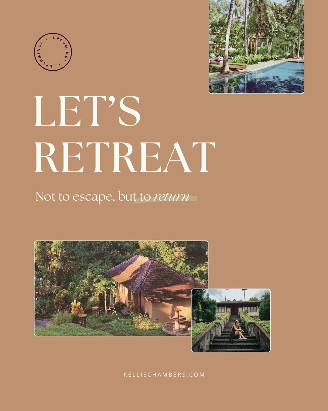 Your next retreat isn&rsquo;t a luxury, it&rsquo;s a lifeline.⁠
⁠
You don&rsquo;t have to wait to feel alive, clear, and reconnected.⁠
⁠
Whether you join us close to home or across the globe, each retreat is a portal. To joy. To presence. To transfor