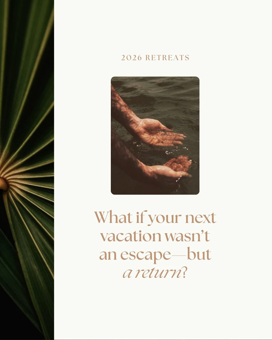 Imagine waking up to temple bells in Cambodia or dancing barefoot in the lush beauty of Bali. 🌿⁠
⁠
These retreats aren&rsquo;t just getaways &mdash; they&rsquo;re homecomings for your body, mind, and spirit.⁠
⁠
Each experience is crafted to help you