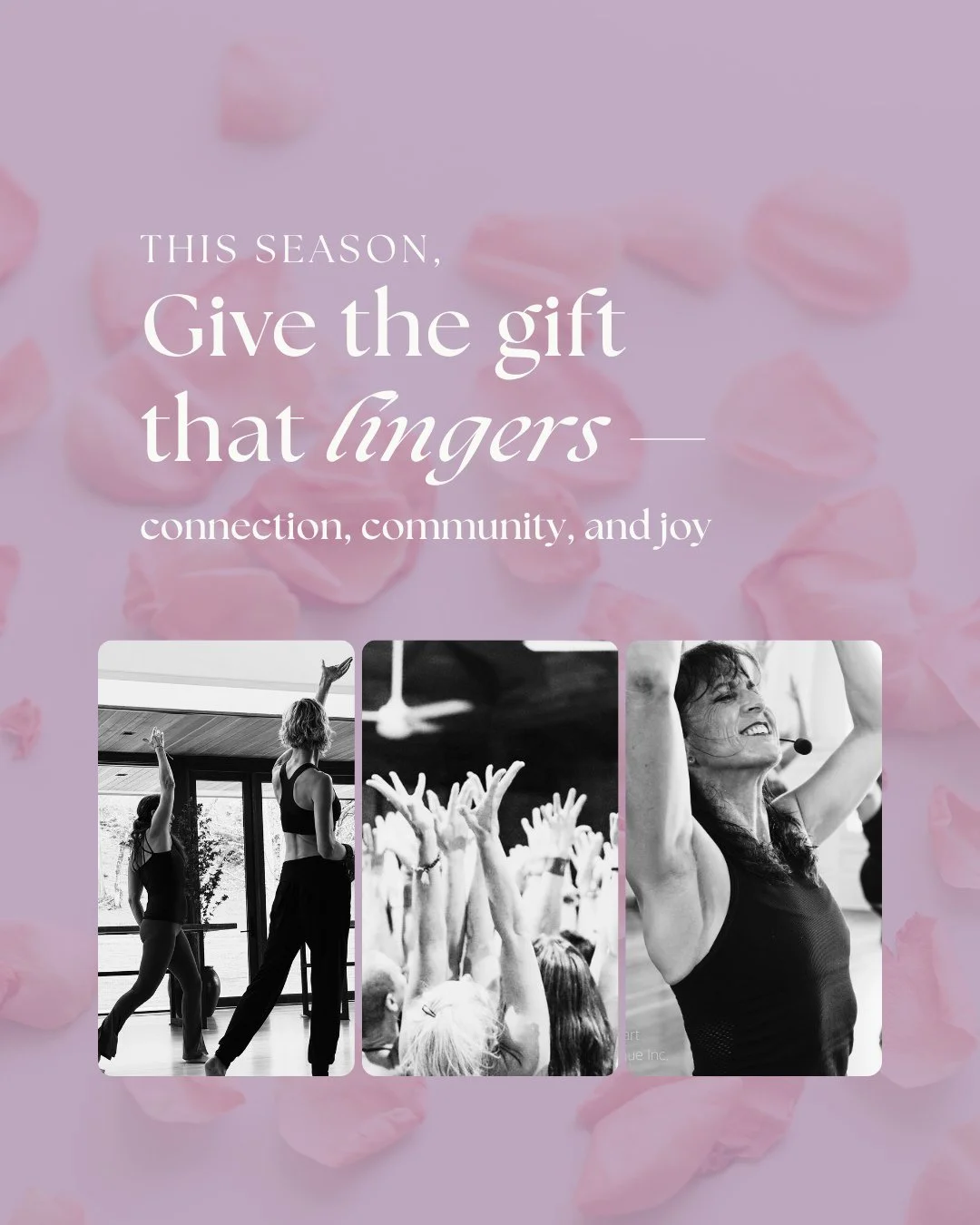 Forget the wrapping paper &mdash; this year, gift something that changes lives.⁠
A Nia&reg; class 💛 ⁠
A retreat 🌸 ⁠
A moment of embodied joy 🌿 ⁠
⁠
Because experiences last longer than things.⁠
⁠
Visit my site today and explore retreats and classes