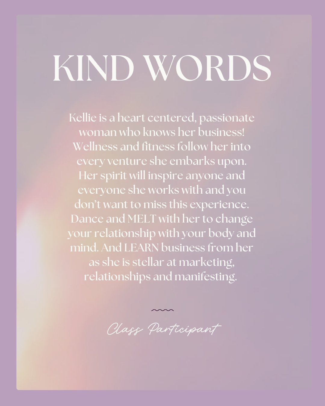 💫 Whole-body wellness. Soulful leadership. Transformational joy. 💫⁠
⁠
Grateful for this beautiful reflection from a radiant client! 🙏 Whether we're dancing, MELTing, manifesting, or building business from the heart&mdash;this work is about deep em