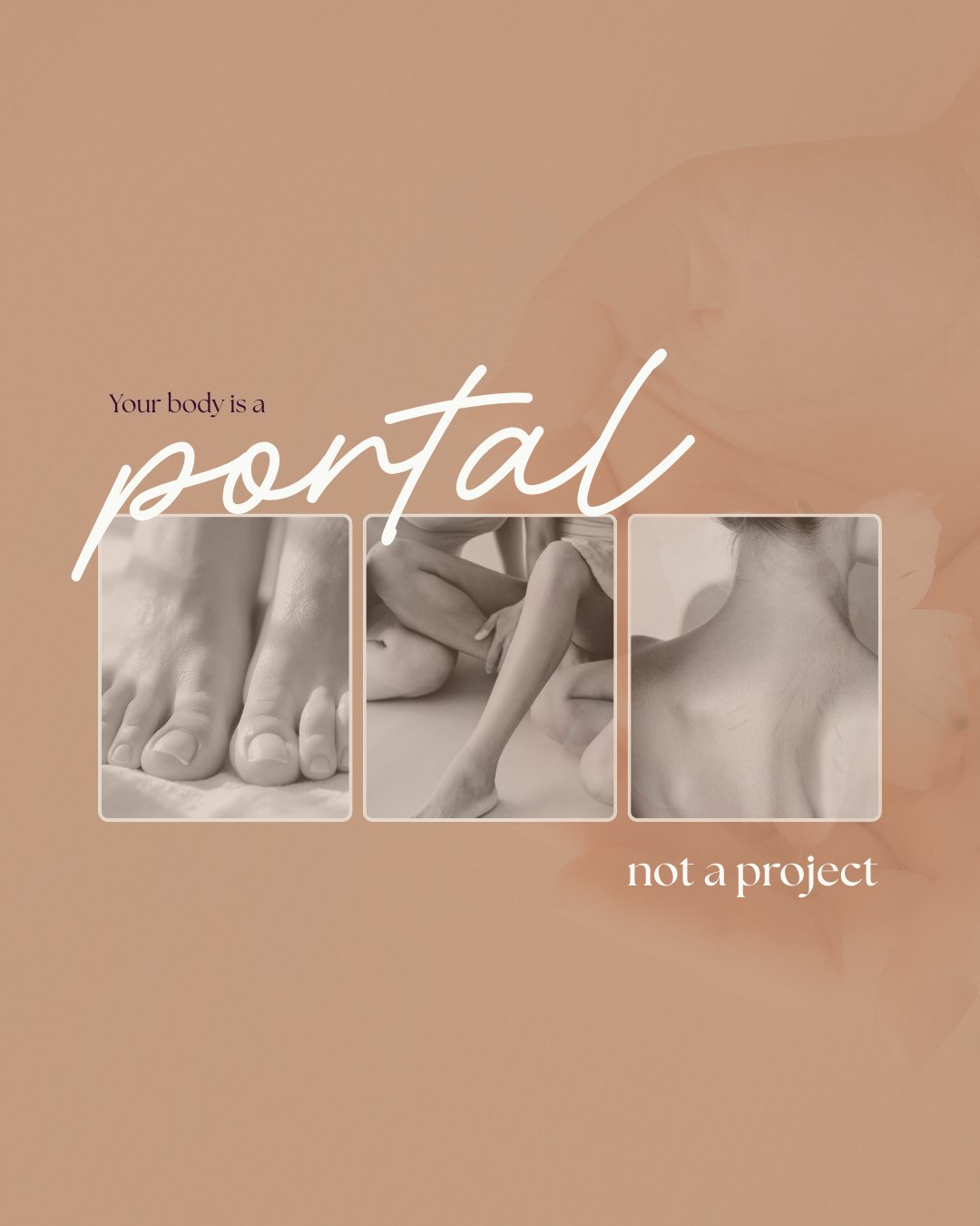 Here&rsquo;s a radical truth about healing&hellip;⁠
⁠
Your body is not a before-and-after.⁠
It&rsquo;s not something to shape, shrink, or control.⁠
⁠
✨ It&rsquo;s a portal to joy.⁠
✨ A gateway to presence.⁠
✨ A teacher of truth.⁠
⁠
Come back to her.⁠