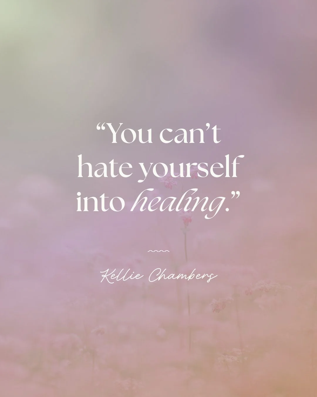 What if you chose softness instead of shame?⁠
⁠
Presence instead of punishment?⁠
You don&rsquo;t have to force your way into healing.⁠
You can move with love&mdash;and let that be enough.⁠
⁠
💌 Save this post and come back to it the next time self-cr