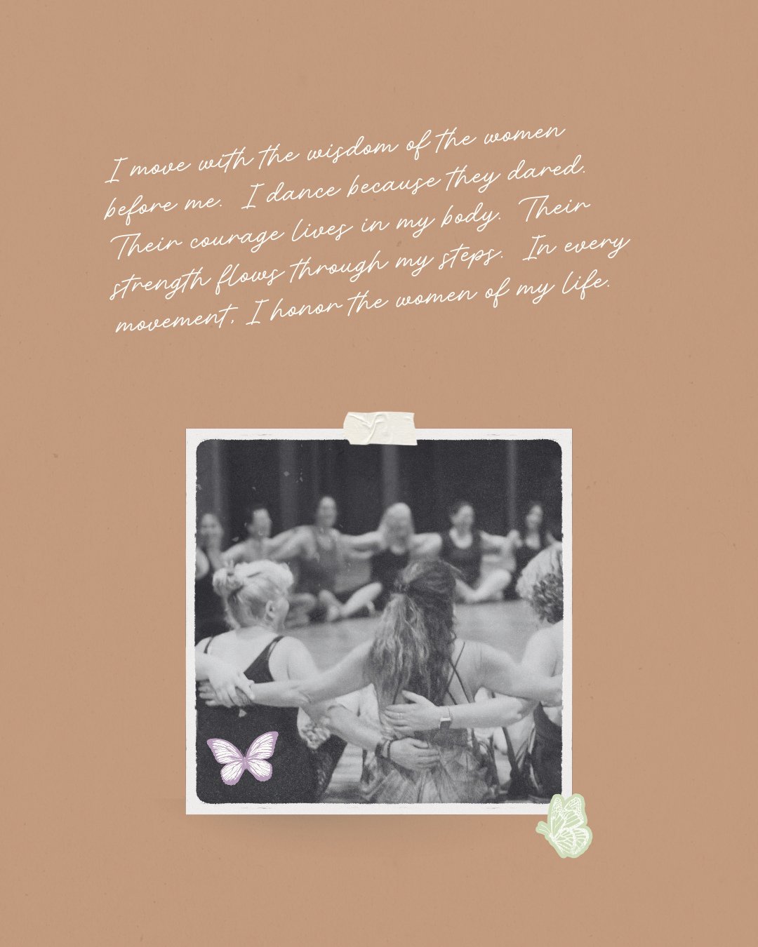 This month I honor the women who shaped my path &mdash; the teachers, mentors, and guides who saw something in me before I saw it in myself.⁠
⁠
Their courage gave me permission.⁠
Their wisdom gave me direction.⁠
Their belief gave me strength.⁠
⁠
We a