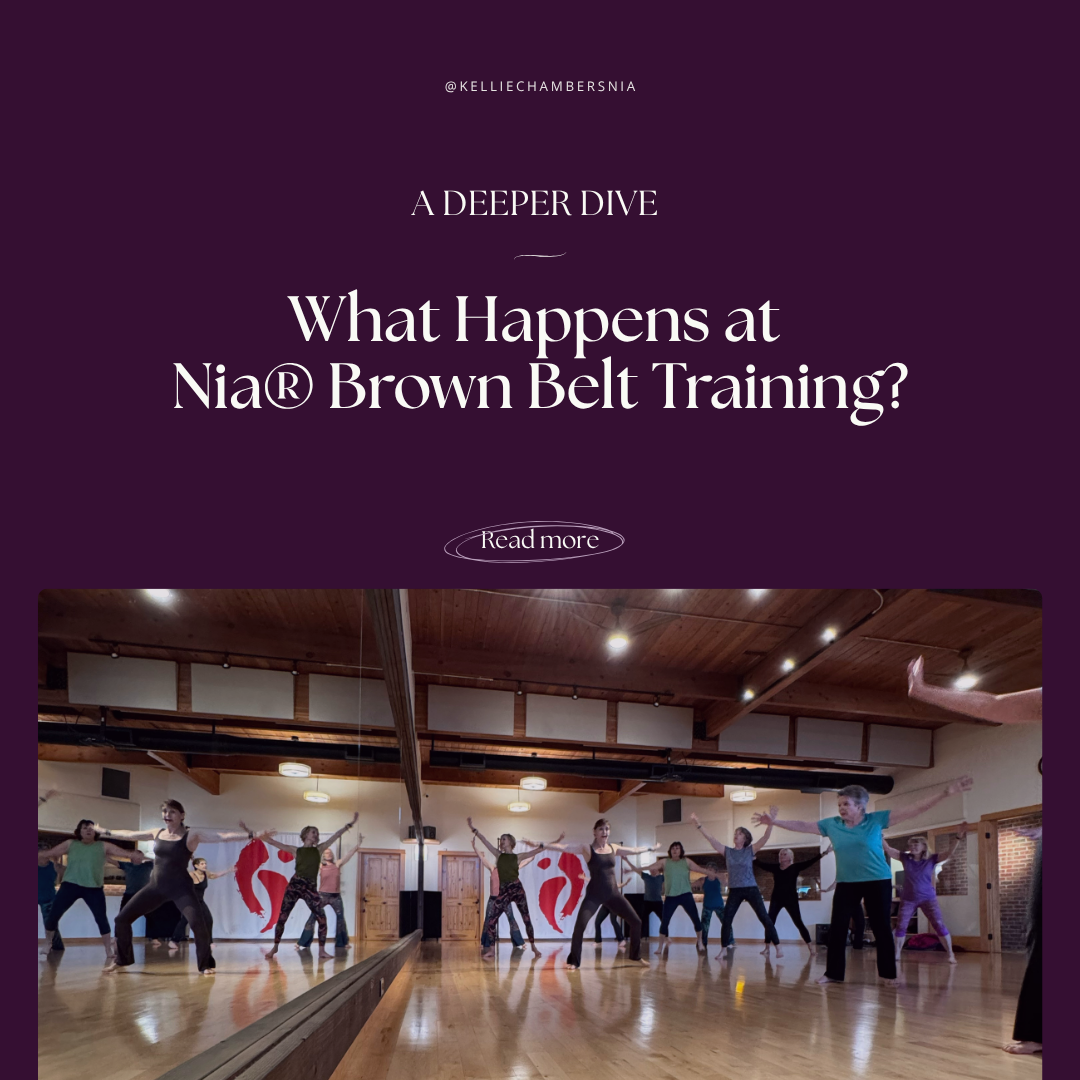 What Happens at Nia® Brown Belt Training?