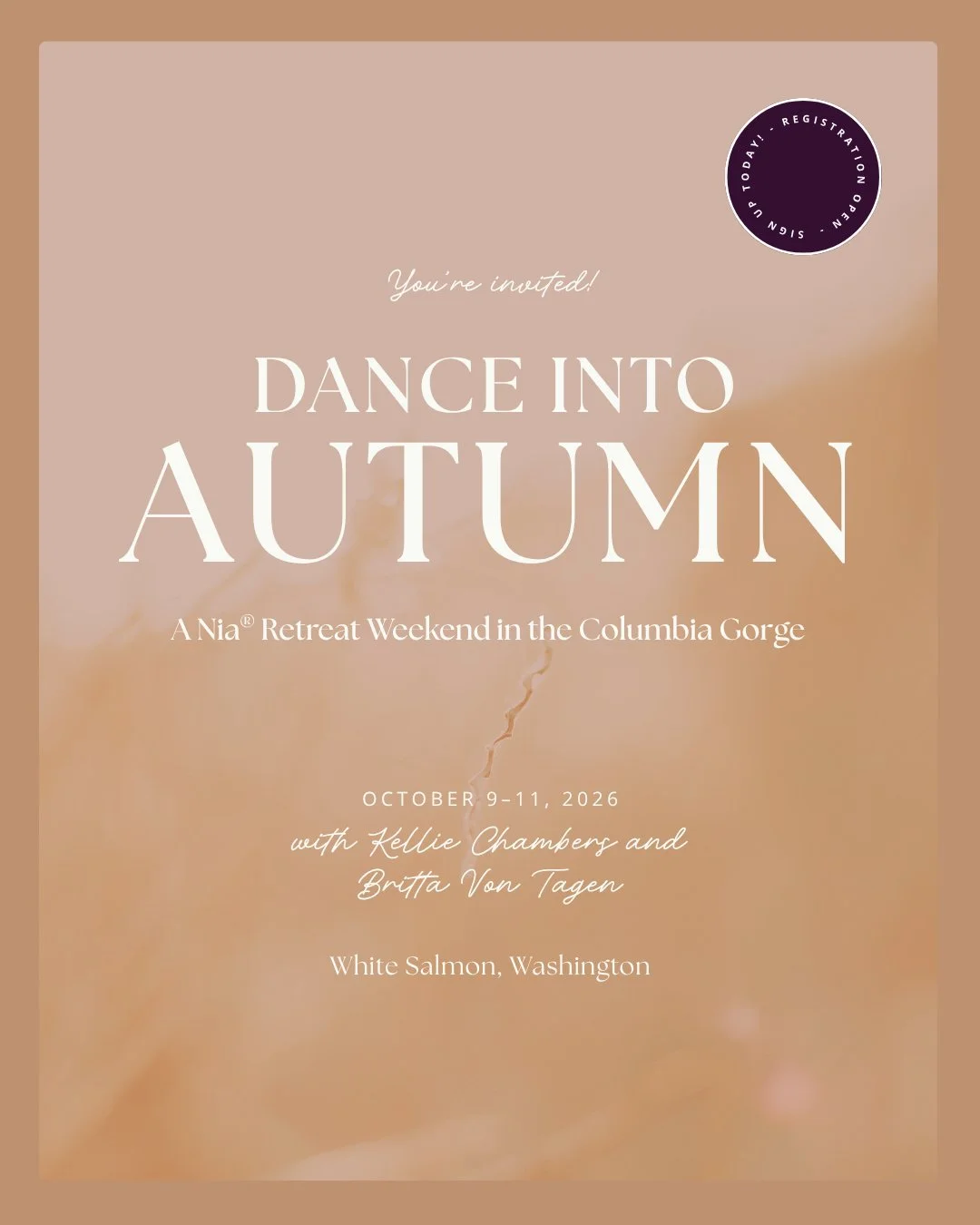 There&rsquo;s something powerful that happens when we come together in movement.⁠
⁠
Energy builds.⁠
Awareness deepens.⁠
And we reconnect with the joy of being fully present in our bodies.⁠
⁠
That&rsquo;s the spirit of our Autumn Retreat.⁠
⁠
For three
