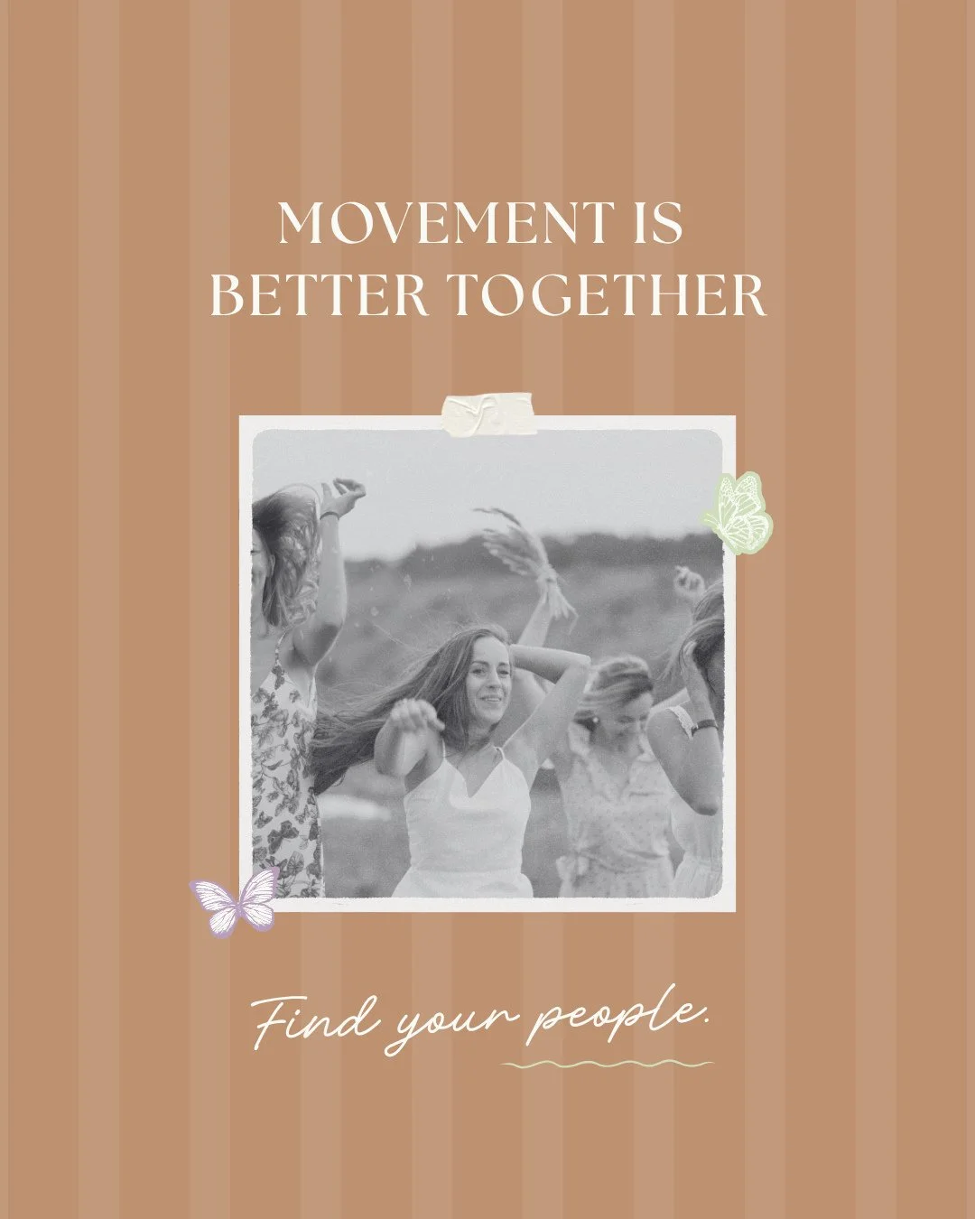There&rsquo;s something powerful about moving in a room full of people.⁠
⁠
Shared energy.⁠
Shared rhythm.⁠
Shared experience.⁠
⁠
It creates a sense of connection that goes beyond the physical.⁠
⁠
In Nia&reg;, we don&rsquo;t just move&mdash;we move to