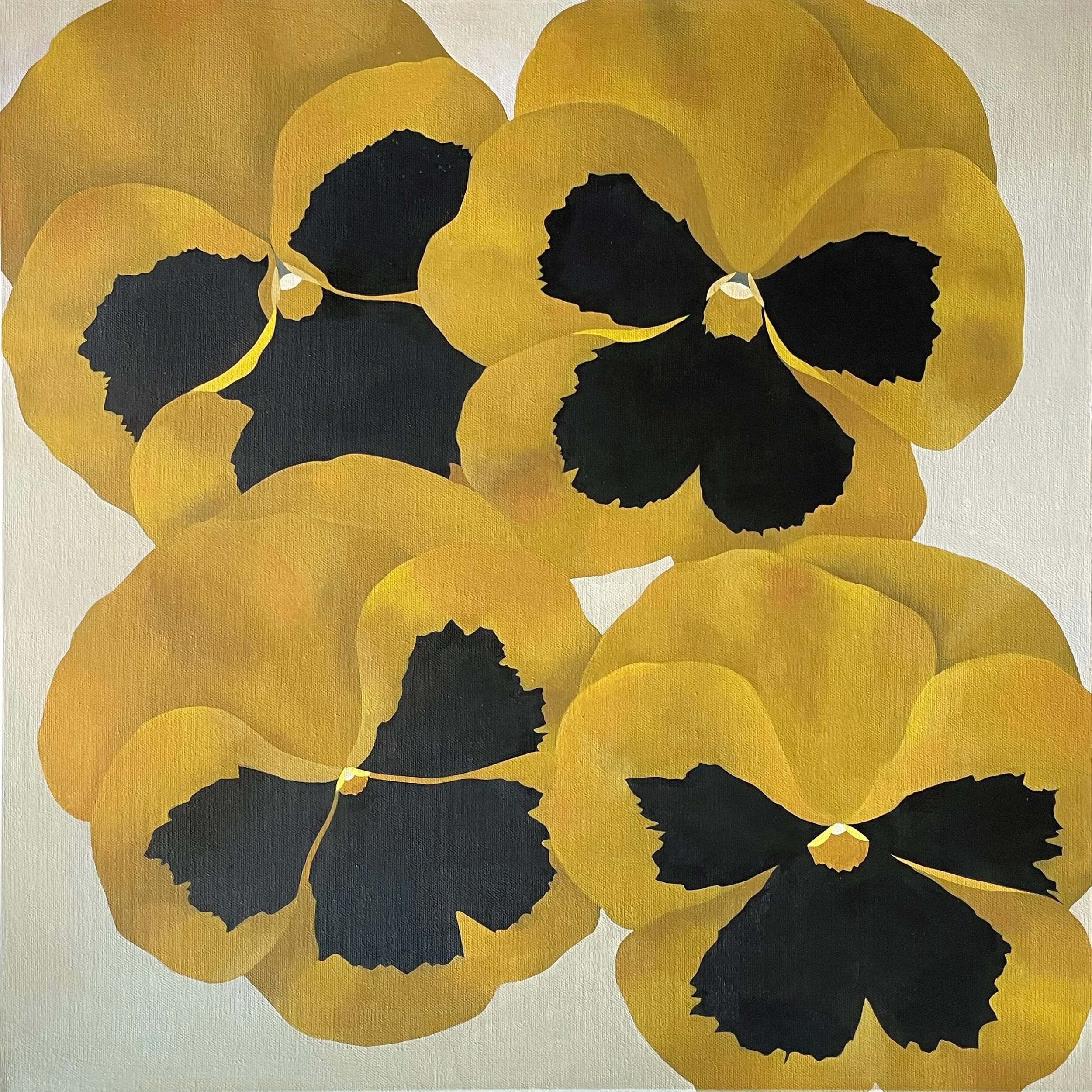 Golden Yellow Pansies (2021) - new.JPG
