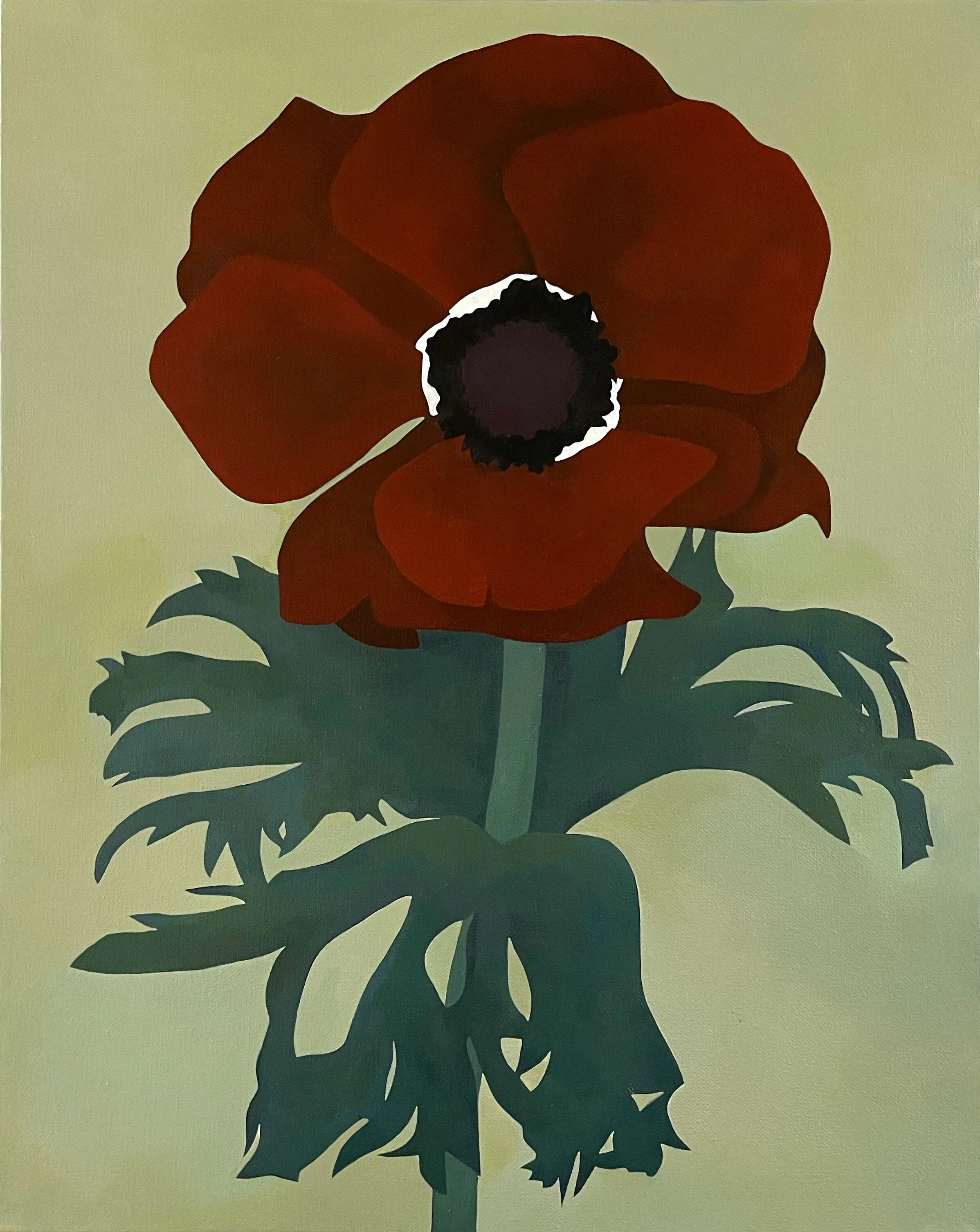 Anemone in Green (2021).JPG
