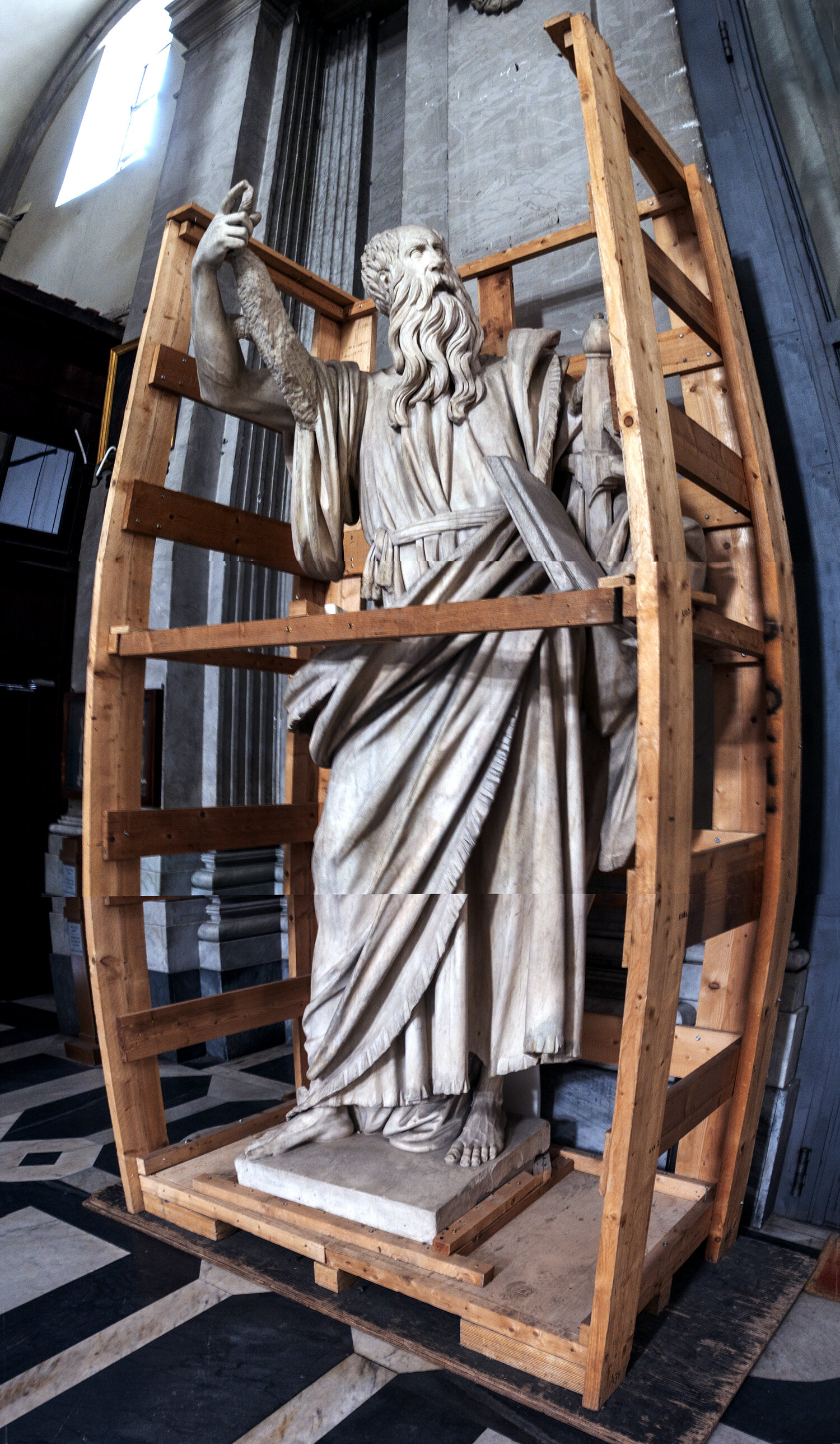 St. Paul in a Crate, Rome- In Time of Plague