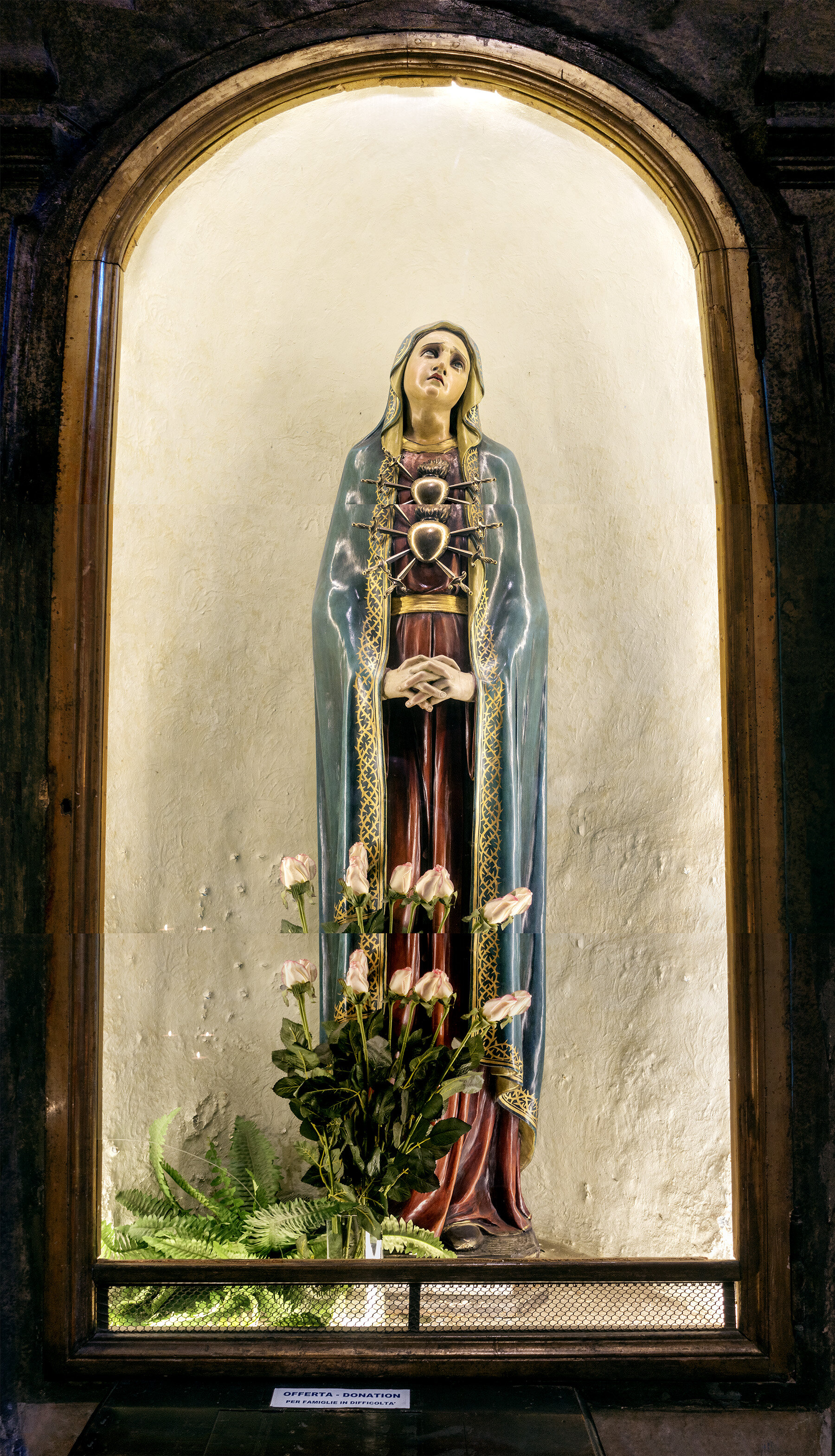 Mary Heart of Swords, Rome in Time of Plague