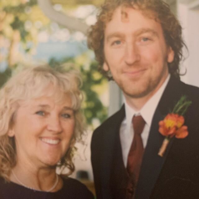 My mom and I on my wedding day. As I think of how much I miss her each and every day,  I can&rsquo;t stop thinking just how amazing the woman I married that day is, and how much I love her. You are an amazing mom to our kids and I am the luckiest man
