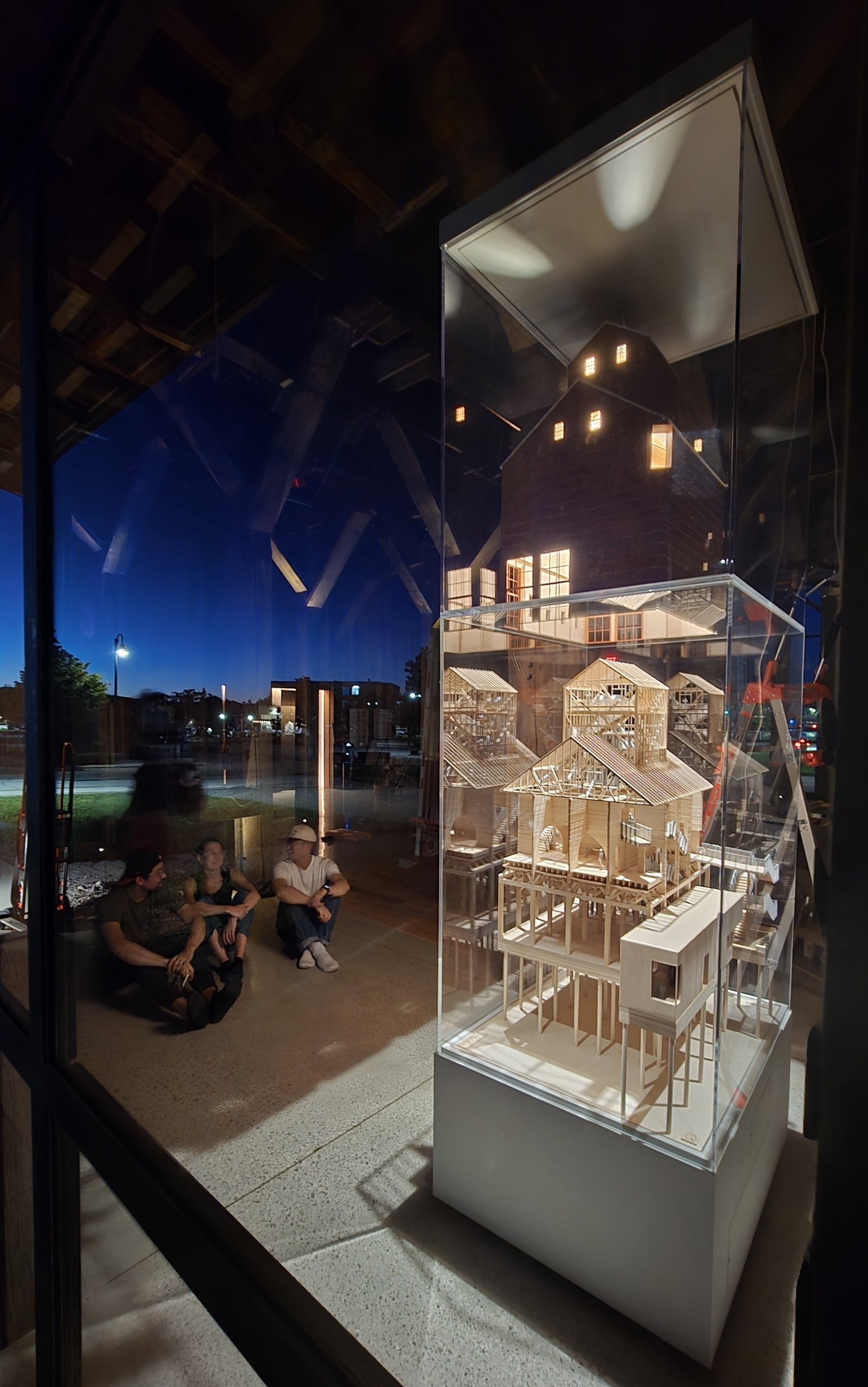 Model Exhibit Opening at the Granary