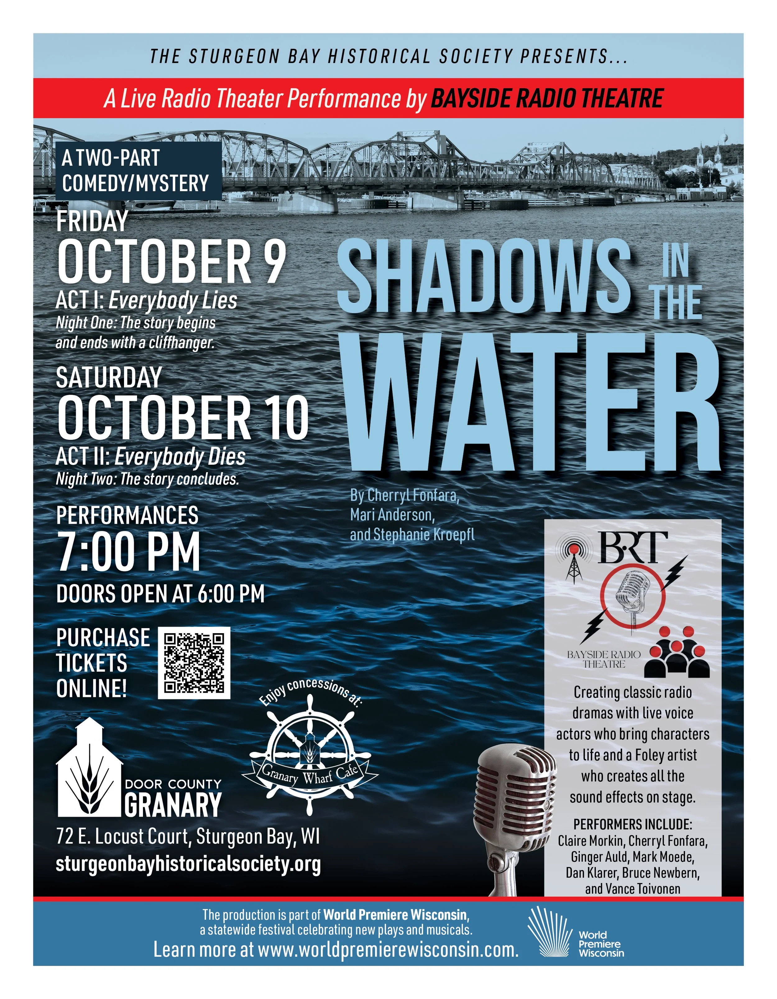 Shadows in the Water: Live Radio Theater
