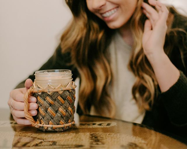 These basketry-inspired coffee mugs are perfect to keep cozy on these long, winter days!