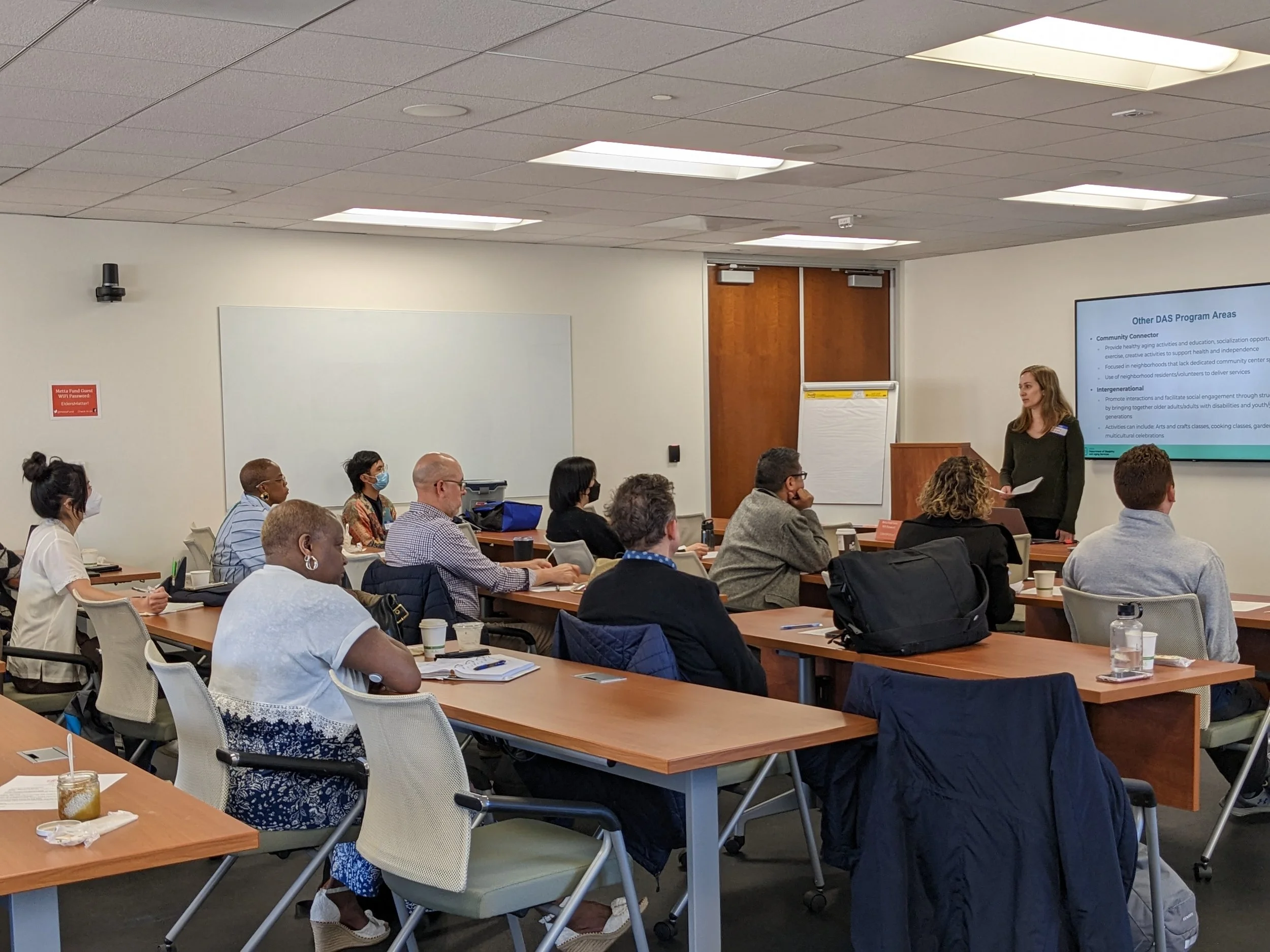 Neighborhood Centers Hold Workshop on Older Adult Programs