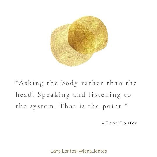 &ldquo;Asking the body rather than the head. Speaking and listening to the whole system. That is the point.&rdquo;

#mindfulness #meditation #awarenessofself #nature #quote #lanalontos #psychotherapy #moments #bodymind #awake #breath #movement #conne