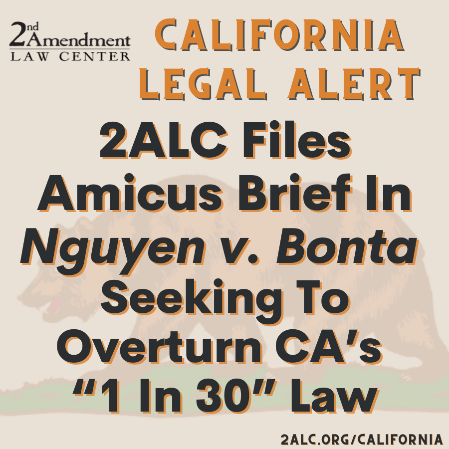California — Second Amendment Law Center