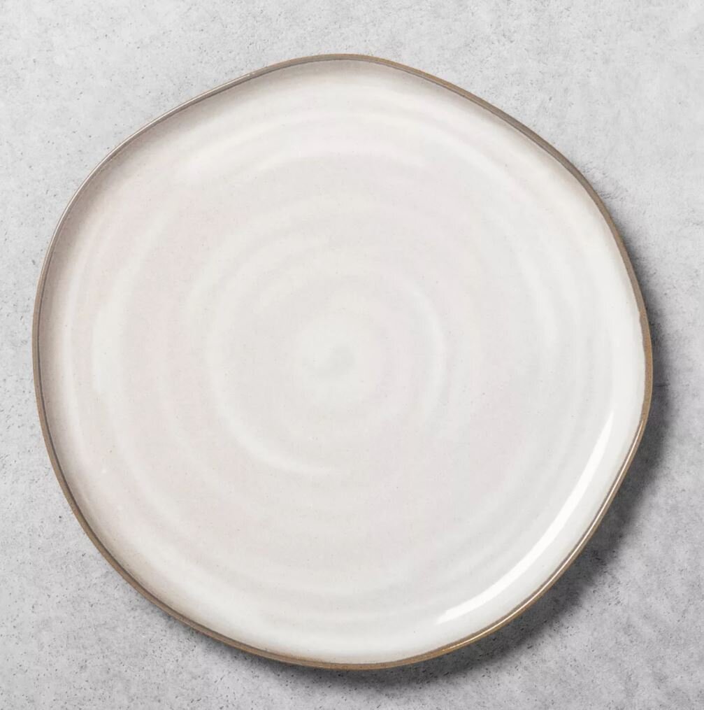 Stoneware Reactive Glaze Dinner Plate - Hearth &amp; Hand™ with Magnolia