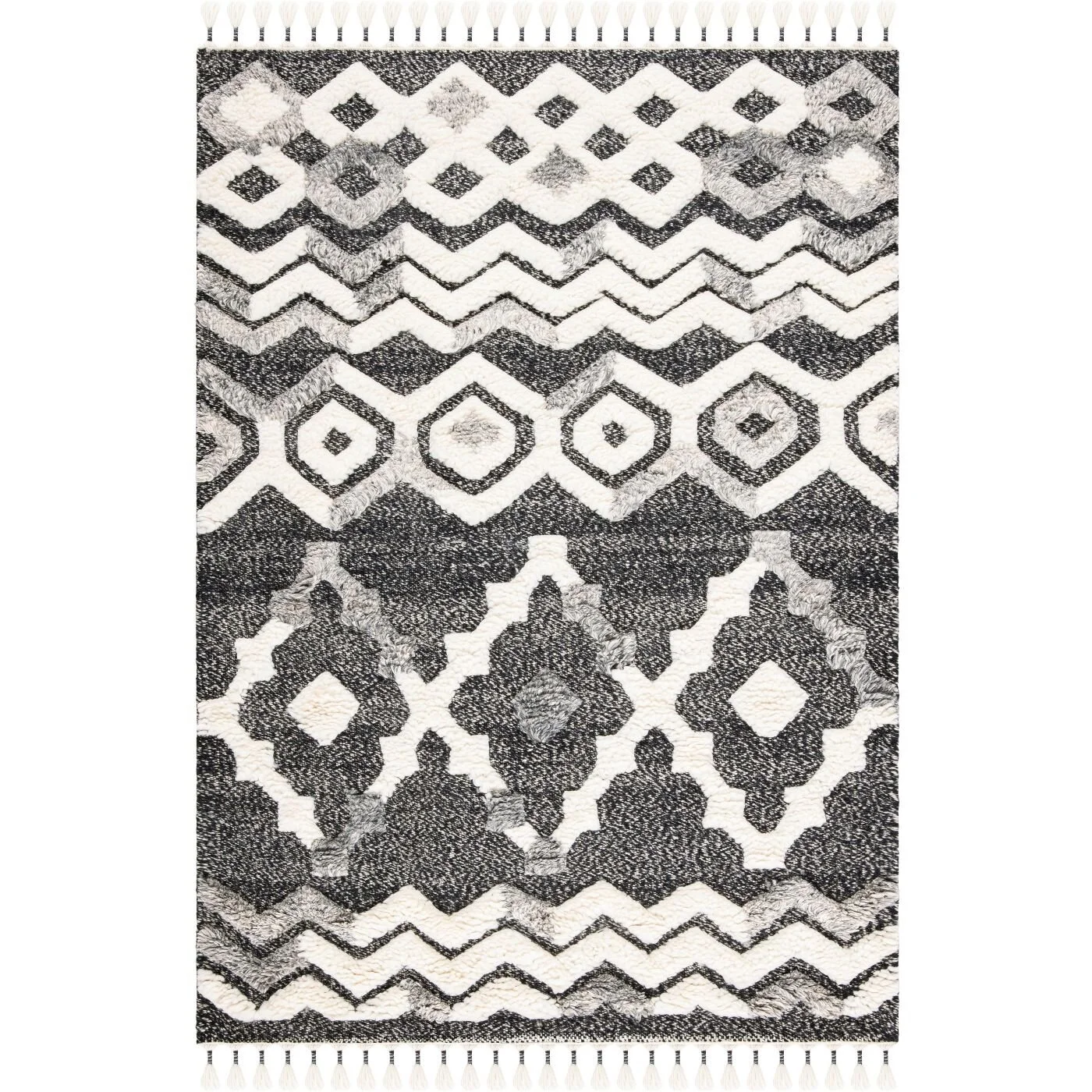 Wool Hand-Knotted Rug
