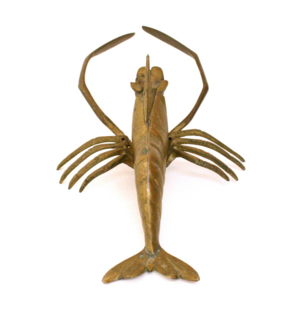 Vintage Brass Crustacean, Etsy