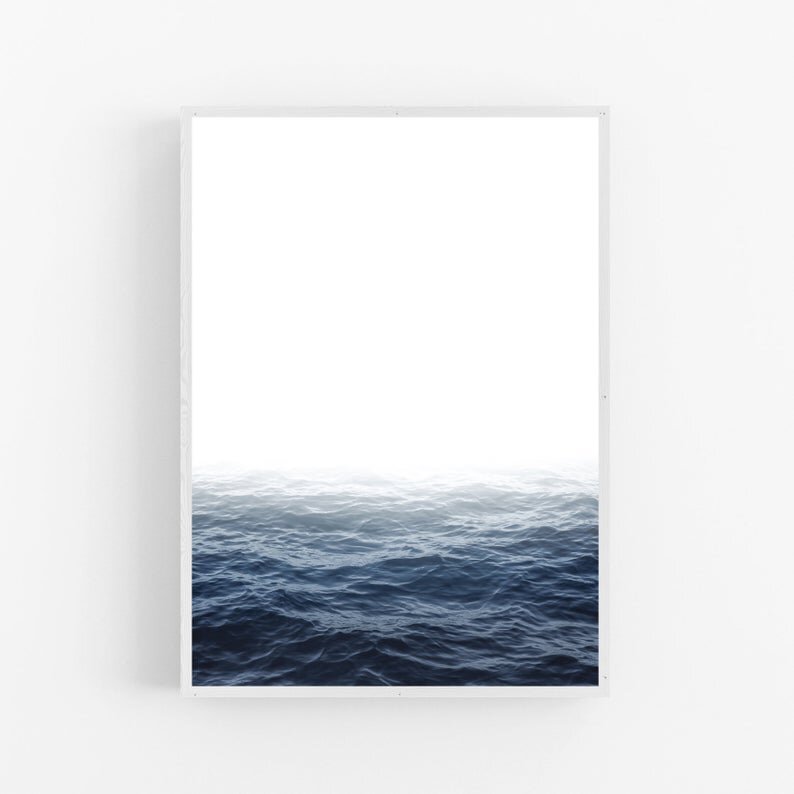 Ocean Photography Print, Etsy