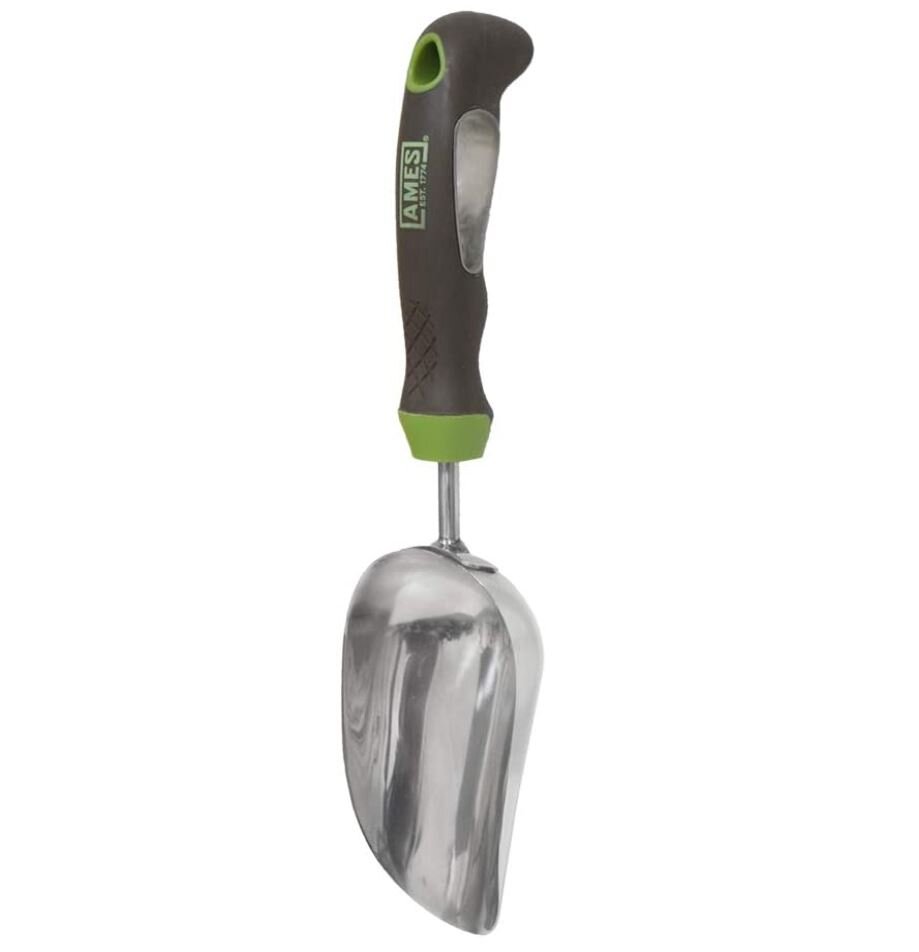 Stainless Soil Scoop w Ergo Gel Grip, Amazon 