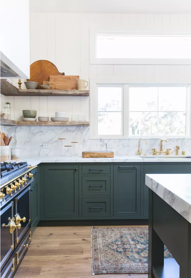 Dark Green Kitchens [Kitchen Trends 2024] — Greenhouse Studio
