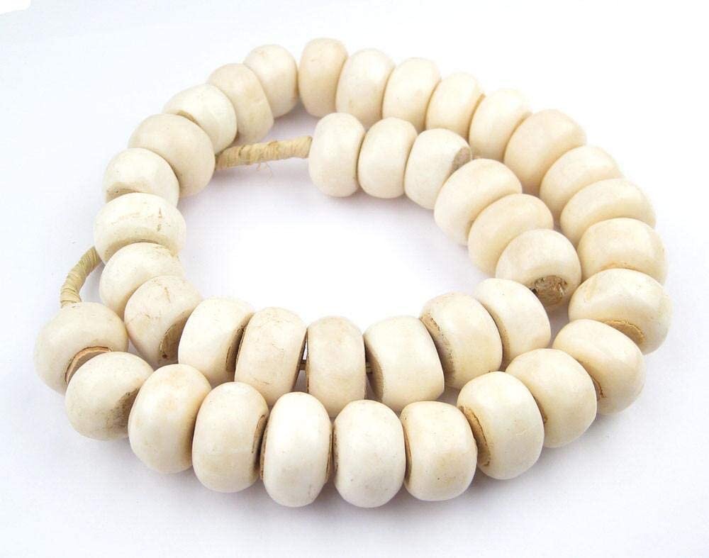 Kenyan Fair Trade Bone Beads, Amazon